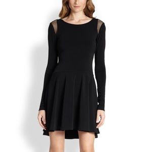 Elizabeth and James long sleeve flared dress